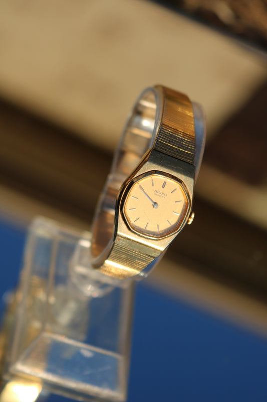 Vintage Seiko Gold-Tone Quartz Watch