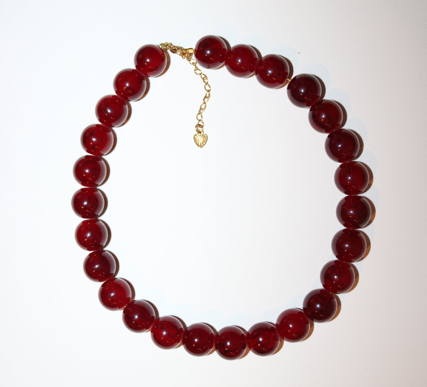 Red Glass Necklace