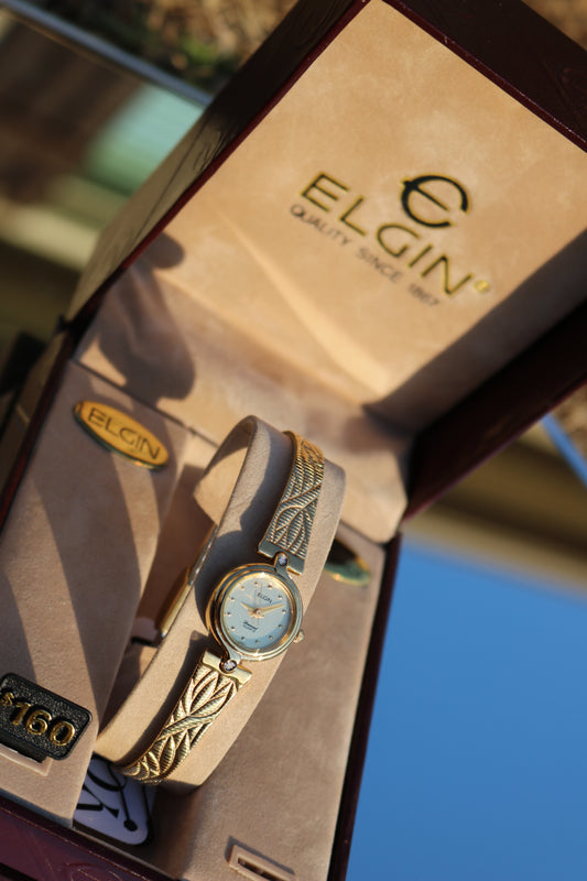 Vintage Elgin Gold-Tone Watch
